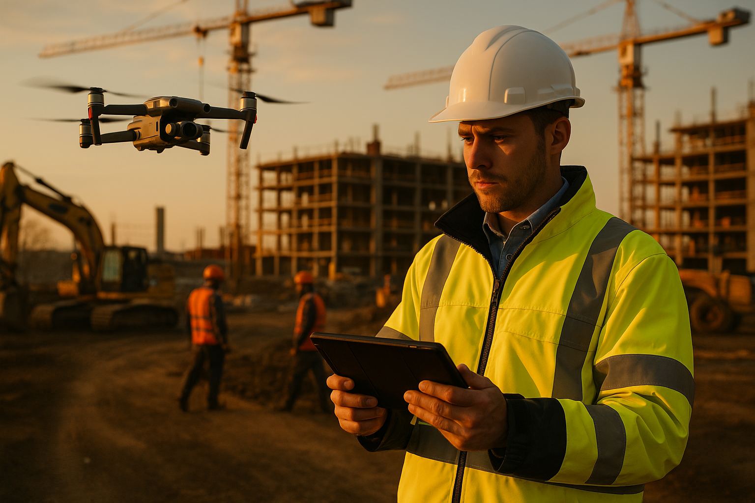 Enhancing Efficiency and Safety in Construction Projects with Drone Surveys article image