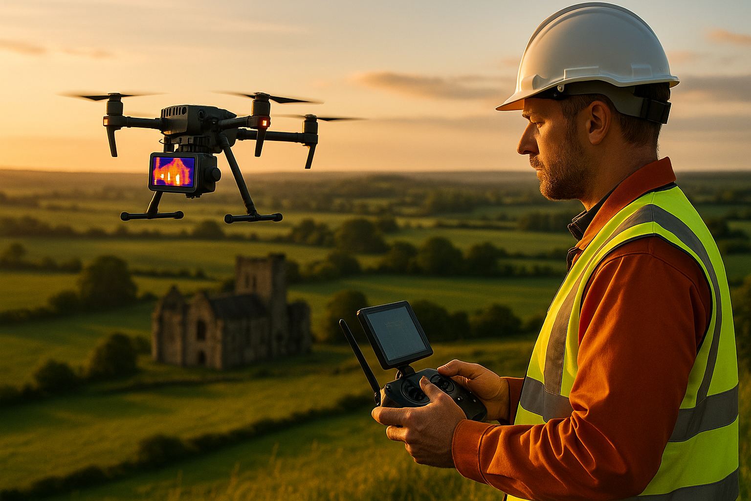 How Does a Thermal Imaging Drone Survey Work? article image