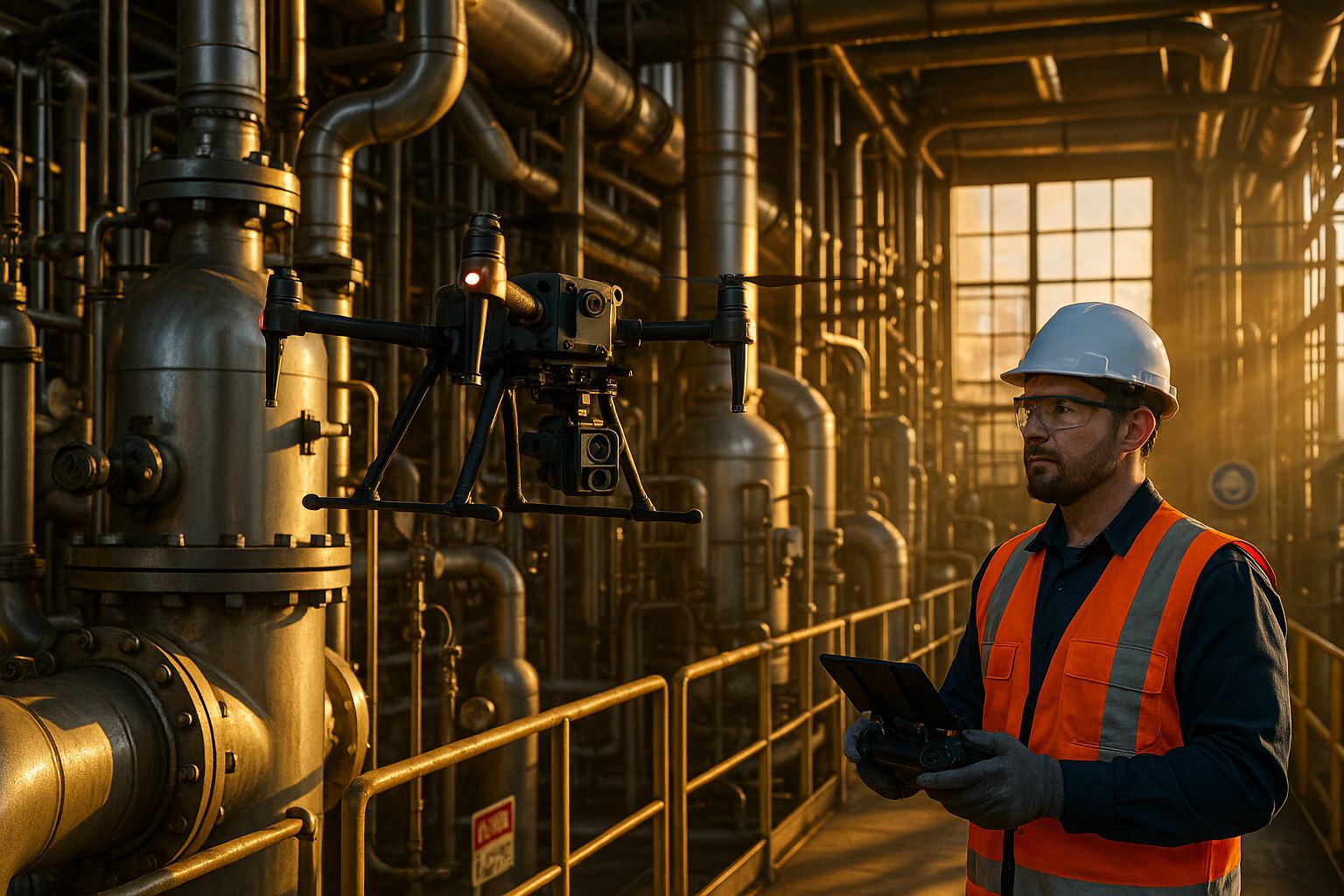 Unleashing Innovation: Exploring Drone Inspections for Confined Spaces in Chemical Plants & Nuclear Plants article image