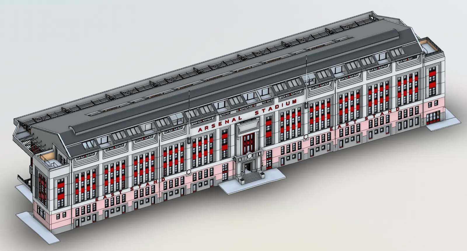 Highbury Stadium Square Estate — Facade Measured Survey, Islington project image