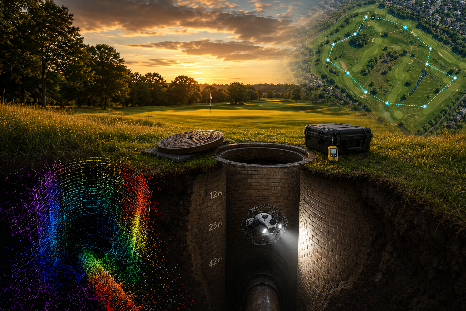 Thames Water — Chalfont St Peter Deep Manhole Reconnaissance Survey