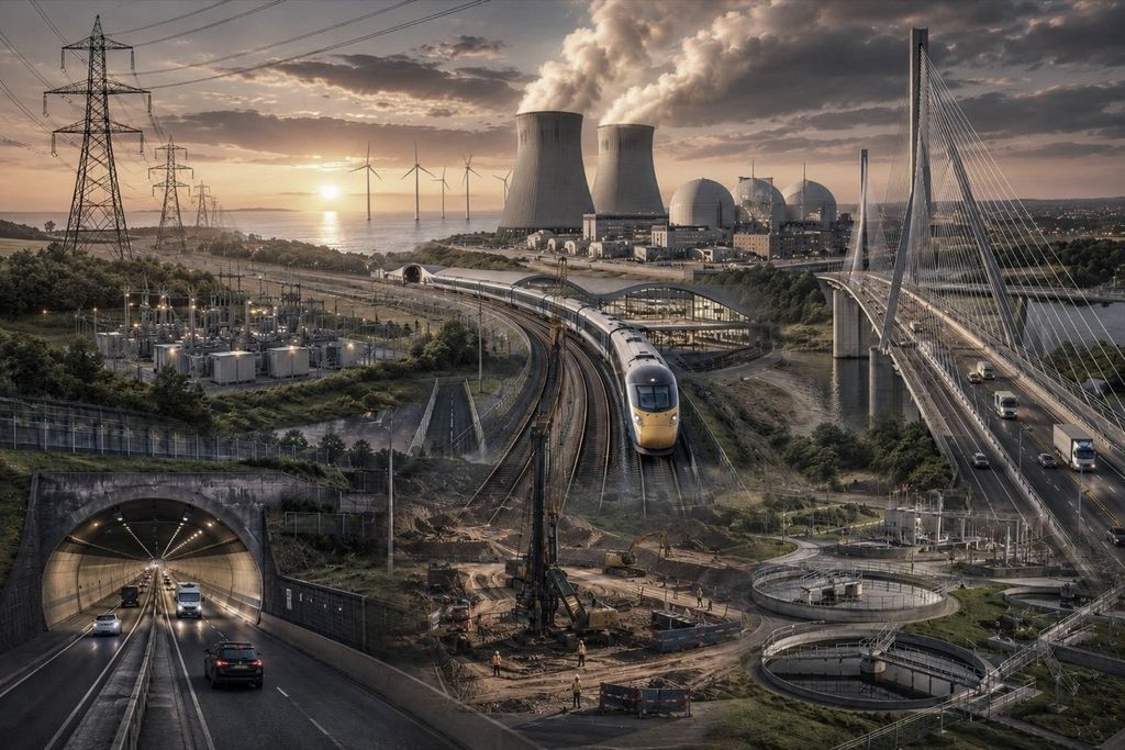 Critical national infrastructure — rail, nuclear, bridges, highways, utilities and earthworks surveyed by Angell Surveys