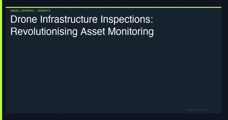 Drone infrastructure inspections — revolutionising asset monitoring