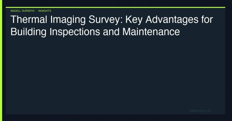 Thermal imaging survey — key advantages for building inspections and maintenance